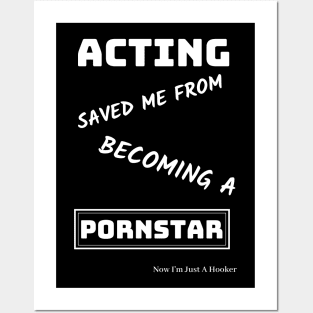 Best Birthday Gift for Actor or Aspiring Actor.  Perfect for Male/Female on Graduation or any Occasion Posters and Art